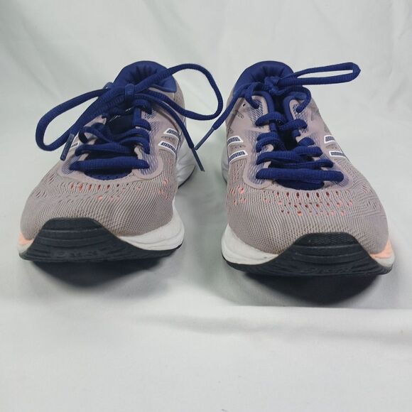ASICS Running Shoes Women’s US 6 EU 37 Purple Grey Coral Lightweight Trainers - Picture 7 of 12